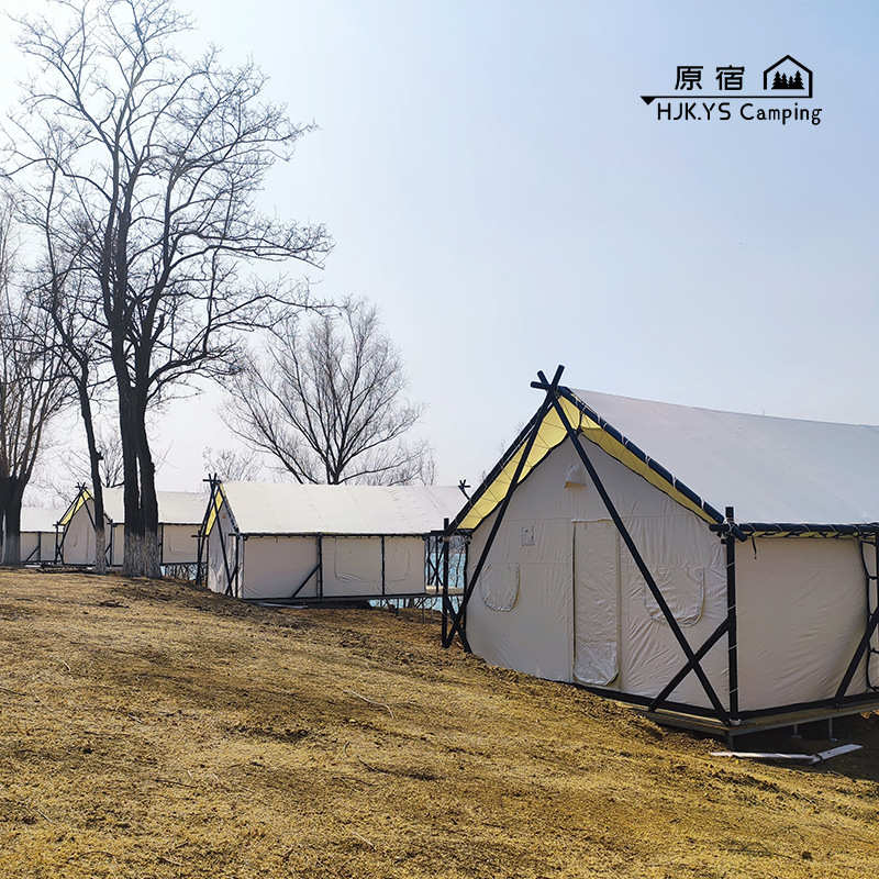 天幕露营度假村酒店营地酒店式帐户外奢网红宿原民帐篷野帐篷宿