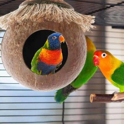 Parakeet Nest Bird Nest House Cute Appearance Parrots