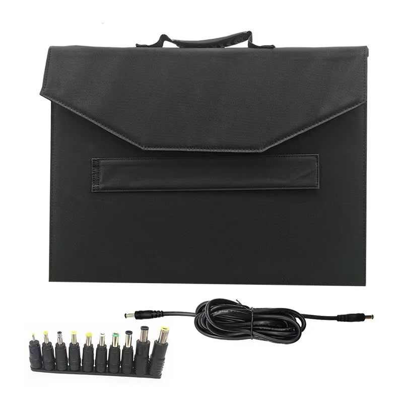 热销快12包储能单晶板18v5v-手机电源60太阳能瓦充电折叠通用