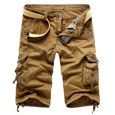 Men's men's cropped pants, plus size workwear pants, men's