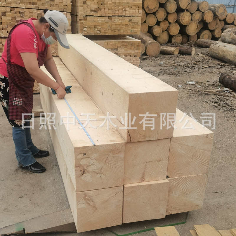 建筑加工量白松按需方大直供模板木条厂家铁杉专用木优惠工程工地