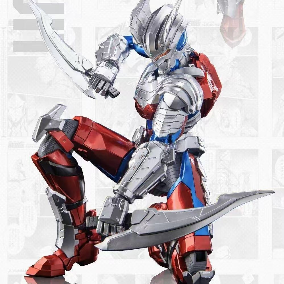 机动机甲赛罗奥特玩具多关节迪迦手办模型SHF男孩玩具礼物