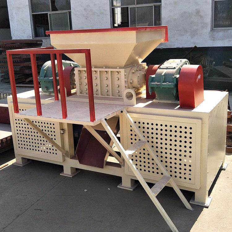 大型双轴撕碎机报废电路板破碎机旧家具撕碎机易拉罐撕碎机