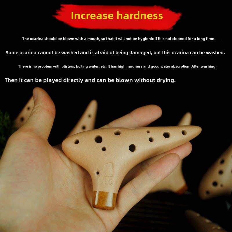 三门陶笛12孔Sc陶笛高音C键12孔初学者入门级专业管乐器交付信息