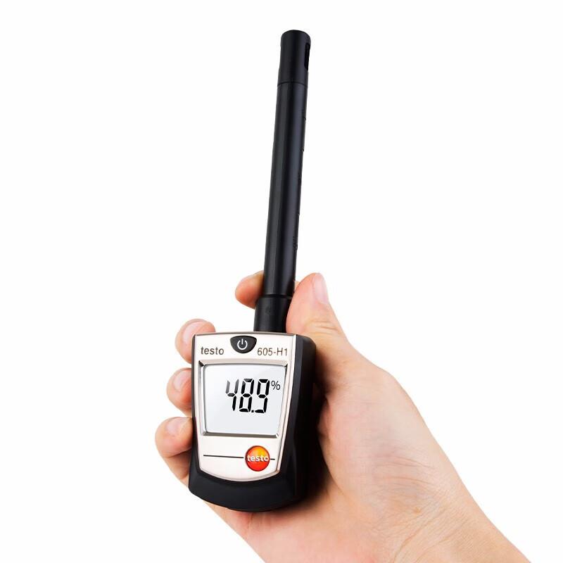 温湿度计TESTO605-H1/H2 工业 高精度 便携式温湿度仪 露点温度仪