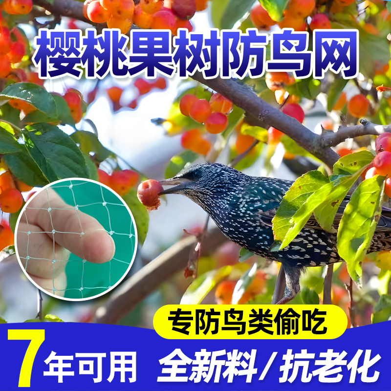 大棚嘉宝果防鸟罩樱桃防鸟网尼龙套袋网果树葡萄网袋桃树网纱果园