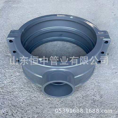 UPVC哈夫接增接口160200225355变径开口三通11075315400
