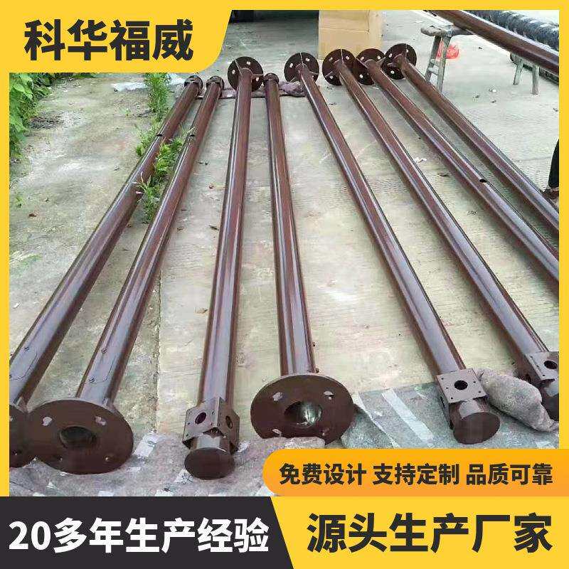 沈阳四米监控杆小区监控杆热镀锌防腐处理公路监控杆厂家直销防护