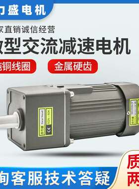 90W120W140W380V齿轮220V调速减速变频电机 5IK120RGU-CF烧烤马达