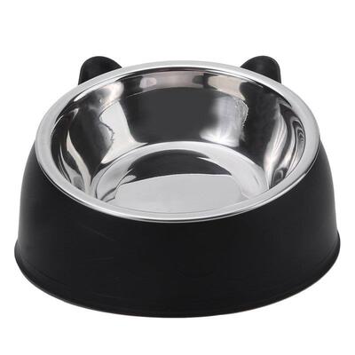 Cat Dog Bowl 15 Degrees Raised Non Slip Puppy Base Food Drin