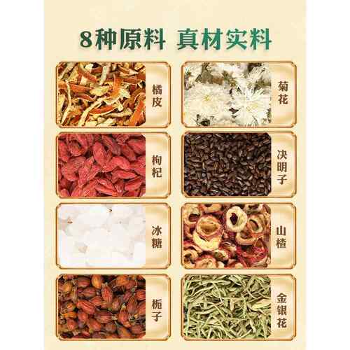 新疆包邮开古八宝、菊花、枸杞、决明子茶、熬夜茶、清凉金银花茶