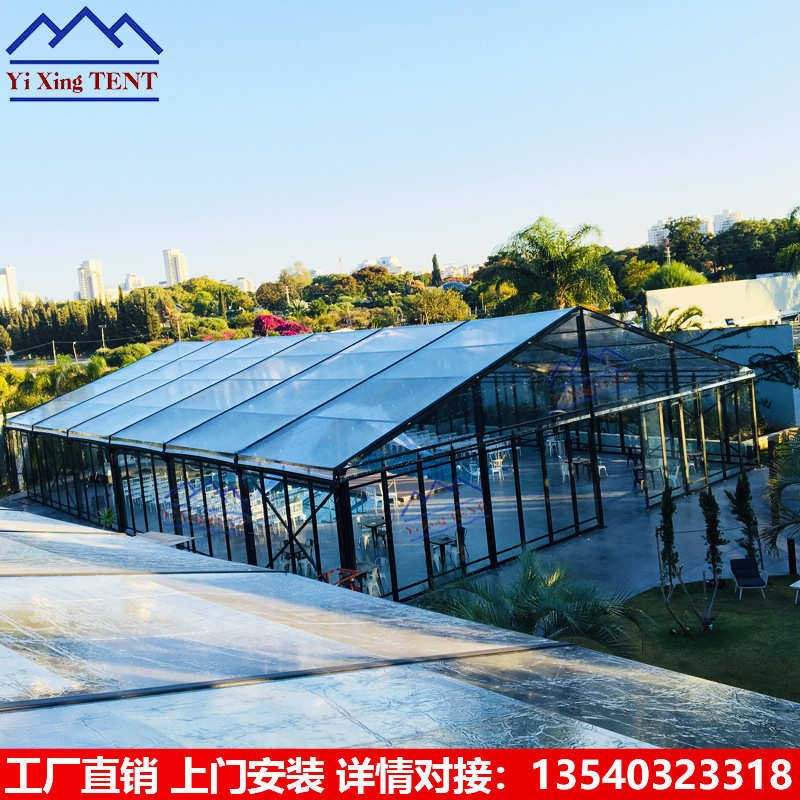 Transparent wedding tent 户外铝合金结构婚庆篷房 透明婚礼帐篷