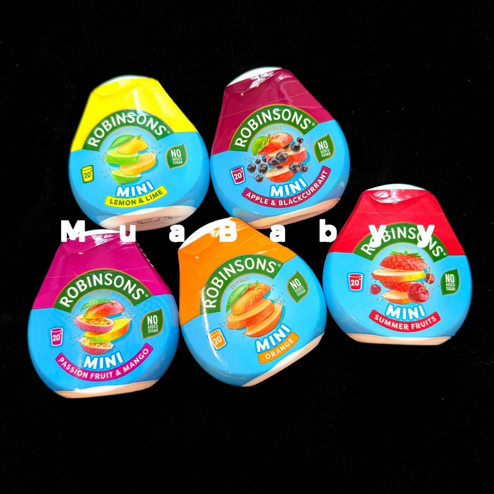 现货 英国Robinsons Squash'd夏季水果浓缩液含糖水果汁橙汁