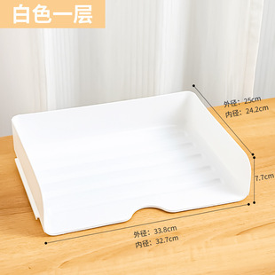 女生工位神器办公桌面美化工位改造器书桌上方置物架双层置物架