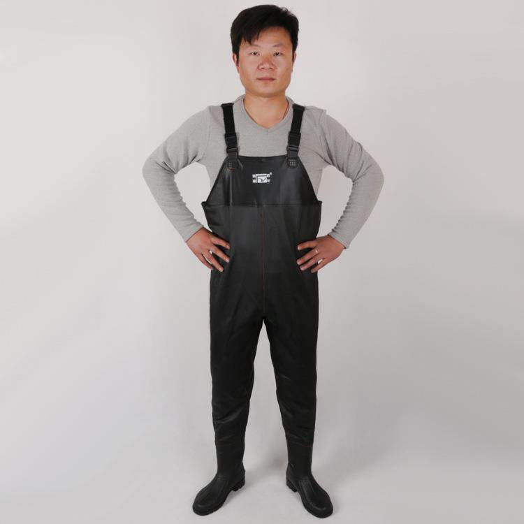 金子胡防化涉水服水叉皮叉下水裤钓鱼裤908A防割全身防护