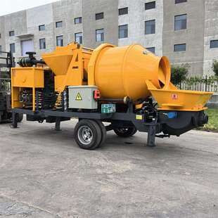 混凝土输送机混凝土搅拌机混泥土搅拌输送一体机450搅拌输送泵