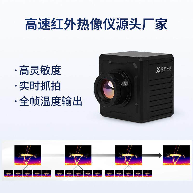 高速红外热成像相机X640H高帧率75Hz工业热像仪源头厂家