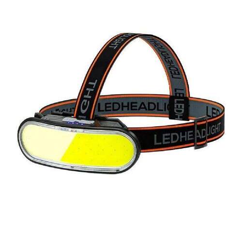 COB LED Super Bright Headlight Waterproof Outdoor Head