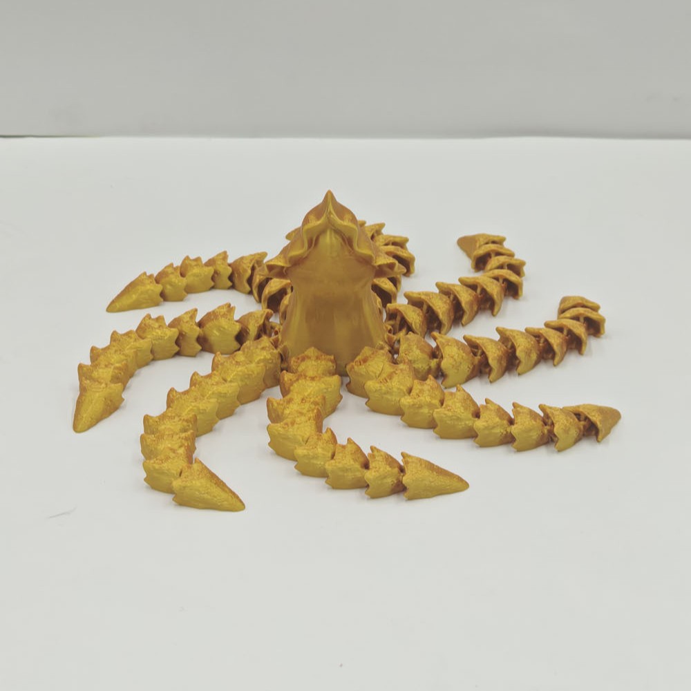 八爪鱼打印章鱼海洋3D模型摆件
