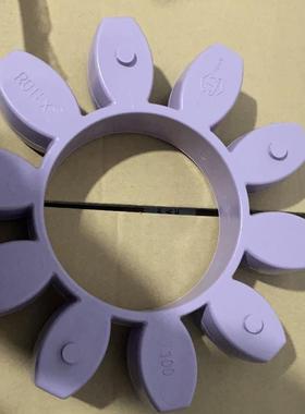 ROTE1十10外径X255联轴器震缓冲垫角减弹性体10FZQ瓣梅花圈内127