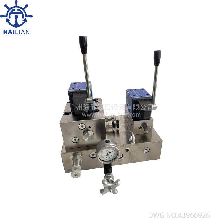 船用舱盖液压控制阀组设计DWG.NO.43966926