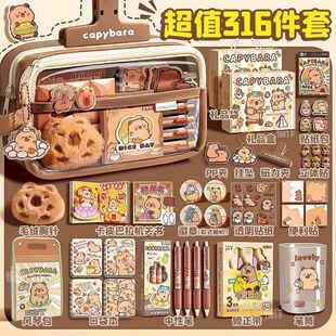 2025网红爆款文具盒小众不撞款笔袋女生2025超火大容量透明女孩高颜值ins风儿童