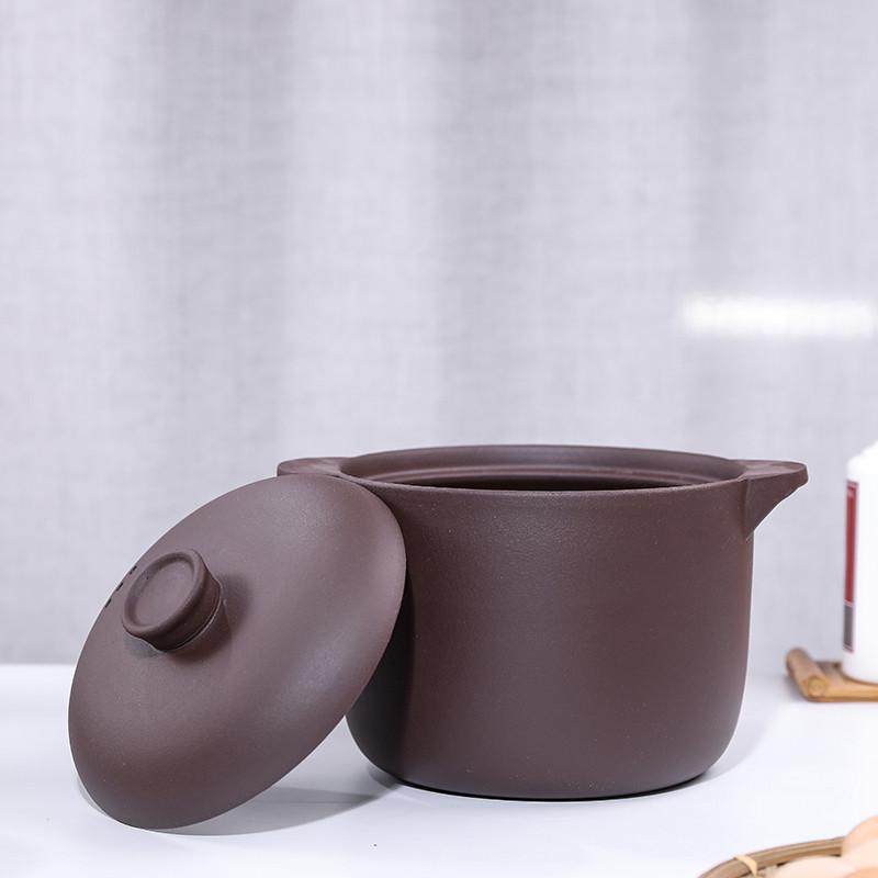 涂层大号高温煲宜兴紫砂炖汤电陶炉不炸无燃气锅釉砂锅明火家用