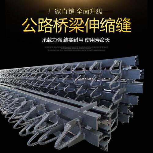 公路桥梁伸缩缝GQF-C40F60D80型D40型收缩装置 安装更换橡胶支座