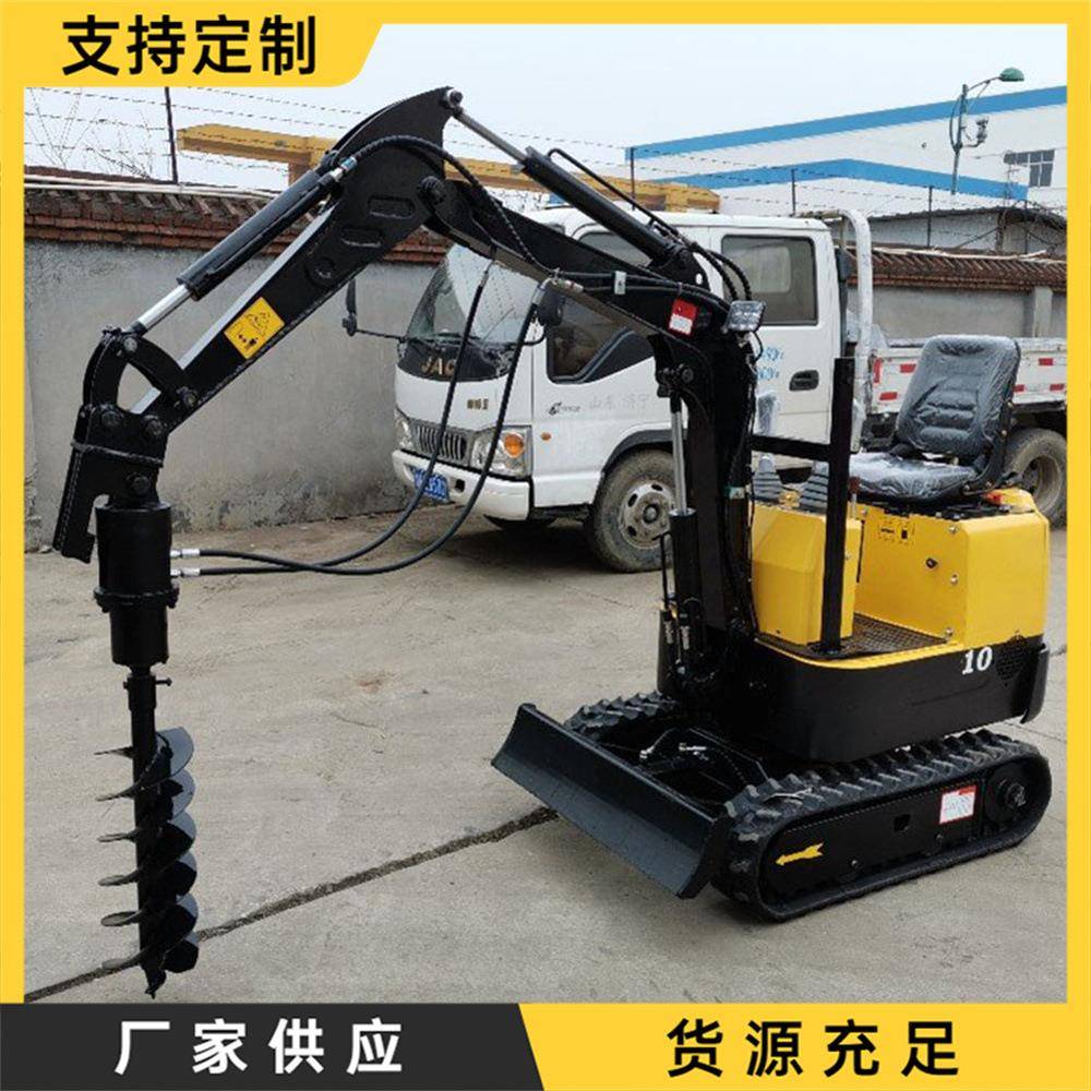 小型履带式挖沟机 带棚微型全自动挖掘机 建筑工程液压推土机