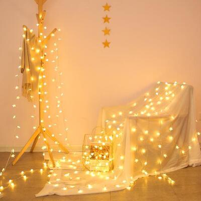 XMAS LED Ball Lights Fairy String Power Christmas Decoration