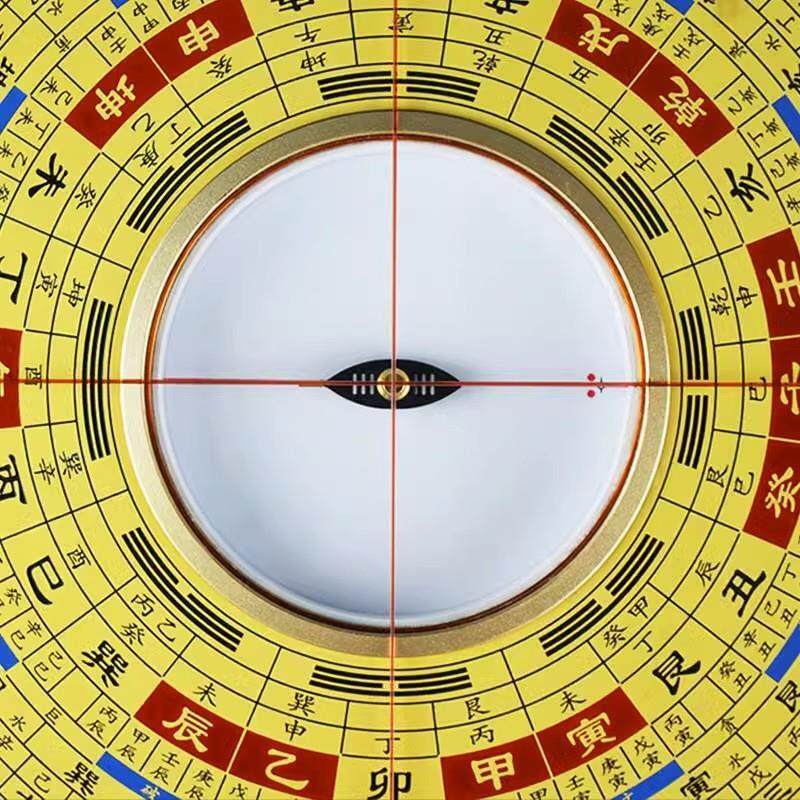 强磁太极指南针高精度专业三合一三合一综合盘铜板便携式3寸指南
