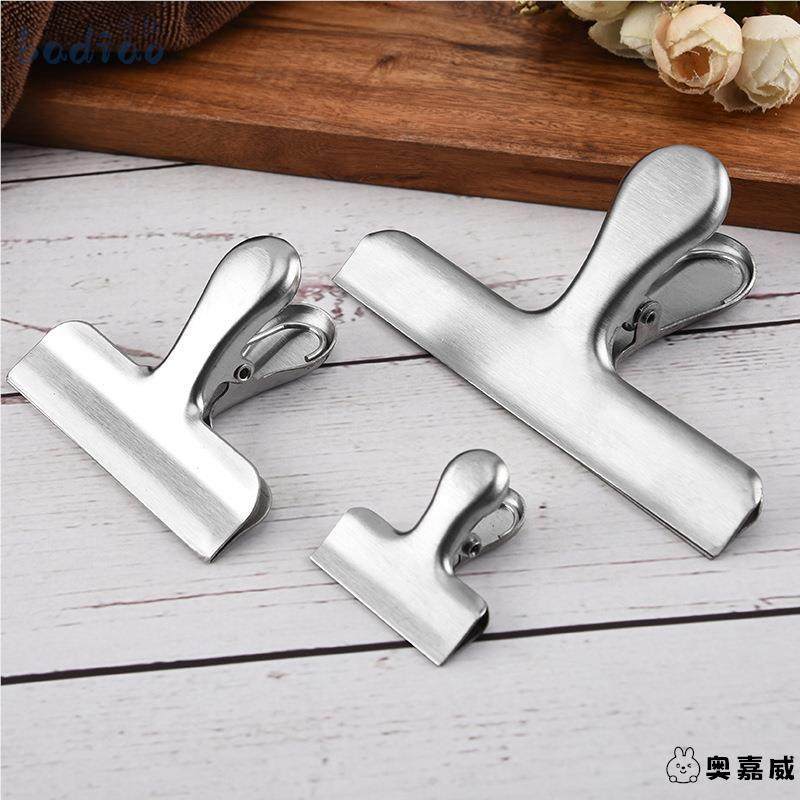 不锈钢食品夹430封口夹食品夹零食封口工具票据夹文具夹食品夹子,厨房/烹饪用具,封口夹,淘宝优惠券,粉丝福利购,淘宝优惠卷