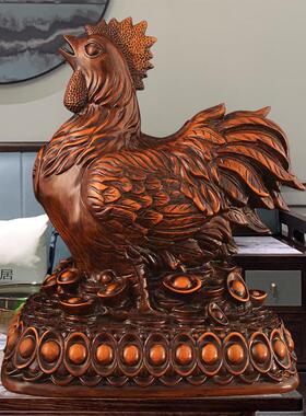 金鸡摆件招财存钱罐十二生肖公鸡 现代家居装饰客厅办公室工艺品