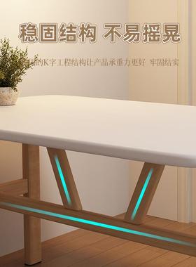 RZG餐桌家用户型轻现简约长方形餐饮商用桌椅小吃饭桌奢子出租代