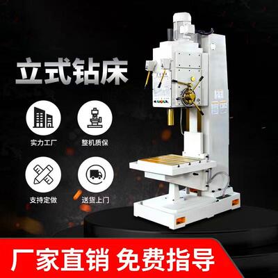 厂家供应立钻Z5140/50立式钻床自动进刀大河型钻床台式立钻