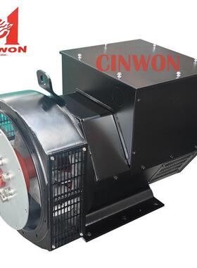 无刷发电机工厂货源224-60KW 70KW三相交流同步柴油发电机全铜