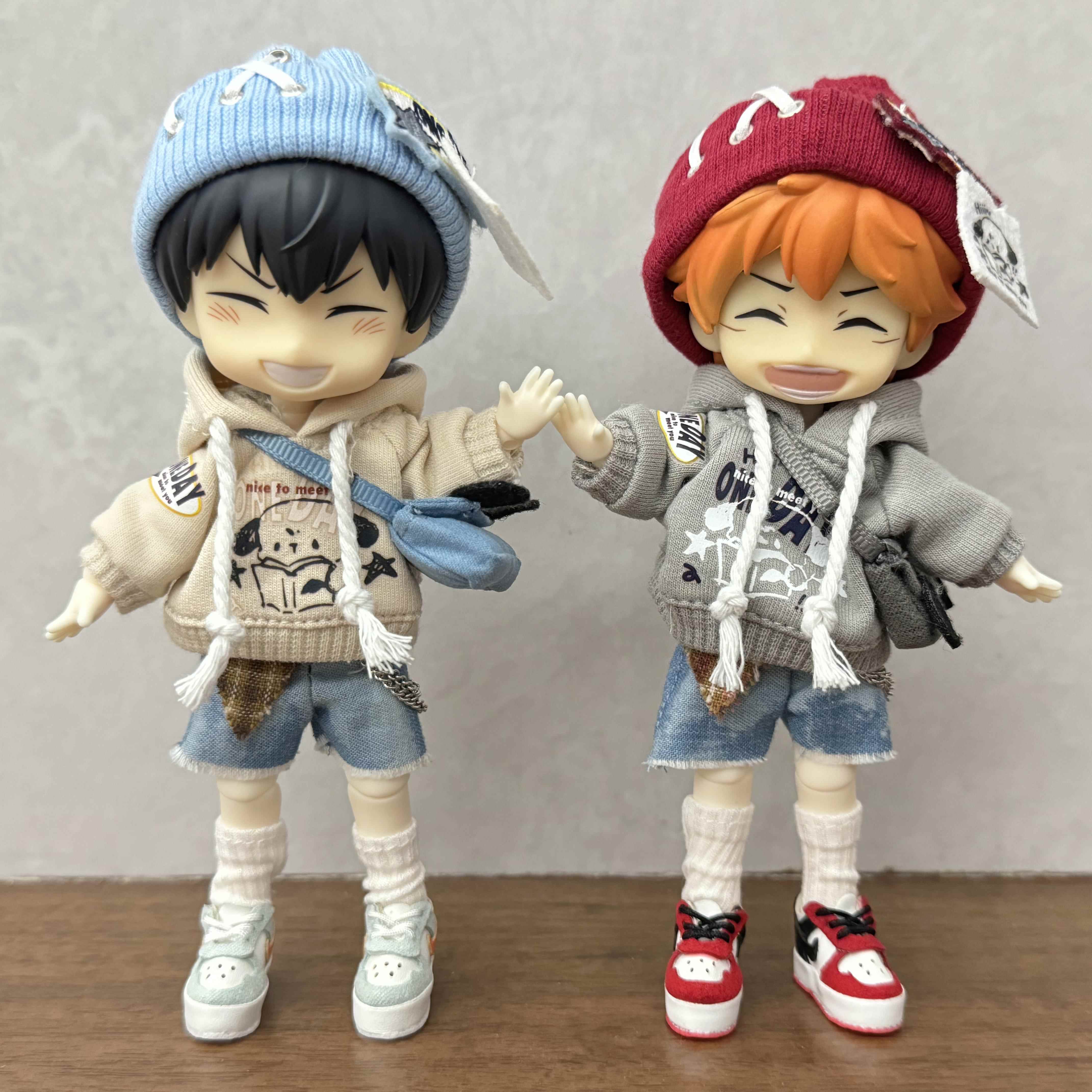 ob11娃衣美式套装12分bjd娃衣gsc衣服p10p9粘土人衣服阿巳2.0娃衣