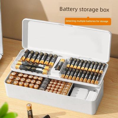 蓄电池箱数据线透明箱台式大容量多层防尘箱5号7号电器计量