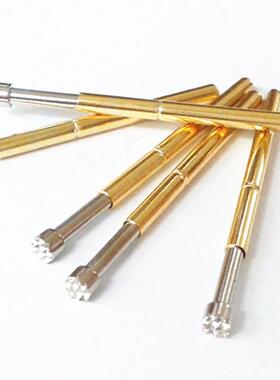 P125-H九爪梅花头 2.0MM PCB测试针 探针 弹簧针顶针 一包100个