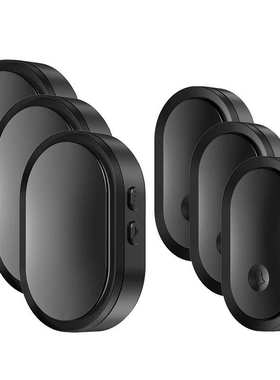 卡佳斯A99黑色无线门铃 远距离遥控音乐门铃老人呼叫器 智能门铃