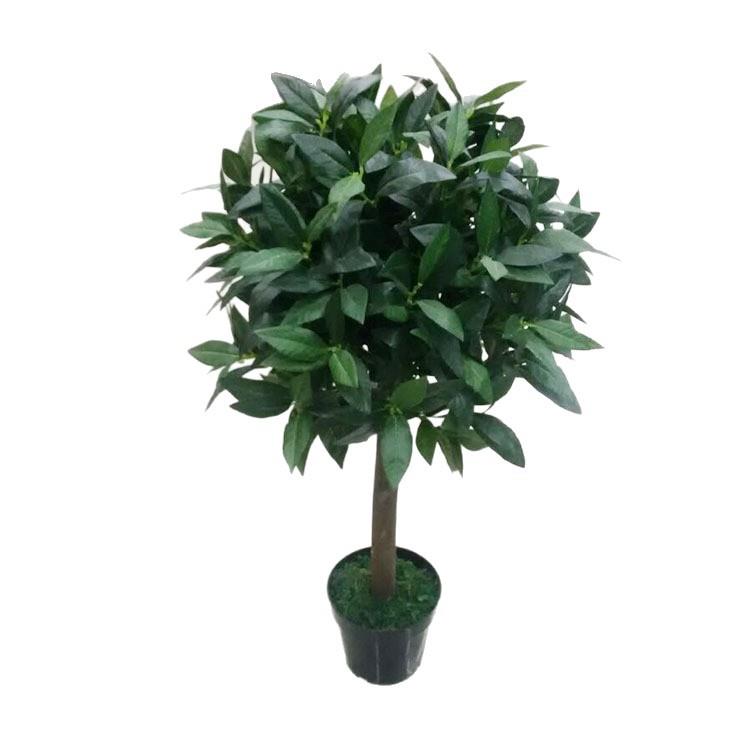 仿真植物橄榄树圆球形绿植盆栽塑料假树室内客厅酒店门口装饰盆景