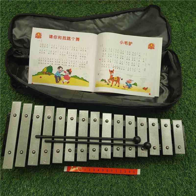 高档包邮音15音敲铝板琴打琴儿器0童1乐音乐玩具手击0琴木琴奥准