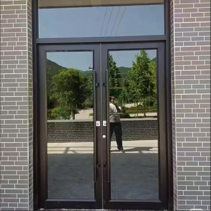 需定制肯德基门厂家定做平开 门麦当劳铝合金门商铺门玻璃门银行