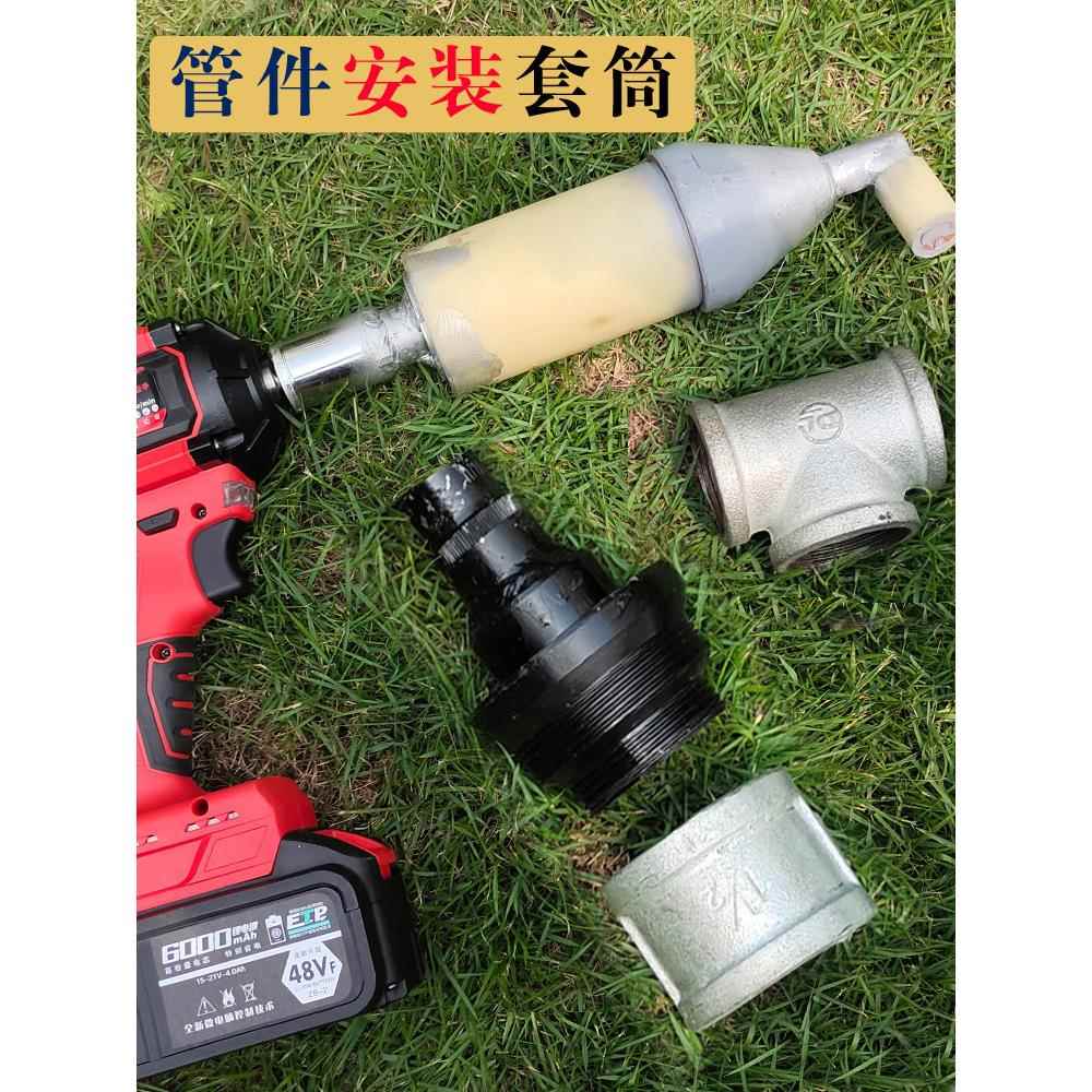 镀锌内丝直接外接头管箍管古束接直通铸铁玛钢管件大小头弯头三通
