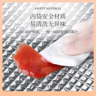 ⇗饭盒袋便当包保温包餐盒手提小学生饭包防水儿童午餐袋子防油