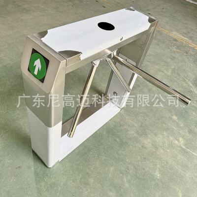 工厂单象通行三辊闸不锈钢出入口闸机景区车站食堂超市单向旋转门