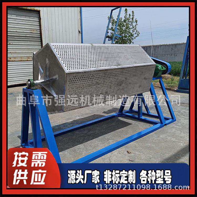 六角滚抛光机亮滚桶研磨光饰机 滚筒八角五金角倒去QY-12L毛刺筒