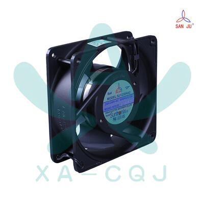 SJ1238HA2BL原装三巨 220V 0.13A 12038滚珠导线 机柜 散热风扇