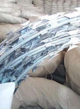 热镀锌刀 防防盗南刀片刺绳 滚笼刀片爬刺XTV绳货刺现丝云昆明