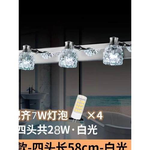 镜前灯led前灯浴室 壁灯欧式LED镜画灯现代简约化妆室不锈钢镜灯